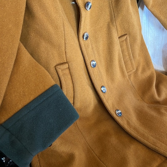 Vintage Union Made Wool Two Toned RARE DISNEYLAND CAST MEMBER TRENCH COAT - Picture 2 of 4